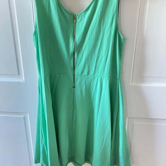Cynthia Rowley mint green jersey knit dress size xl - Picture 2 of 4